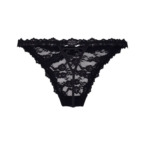 String taille haute Aveline - Noir