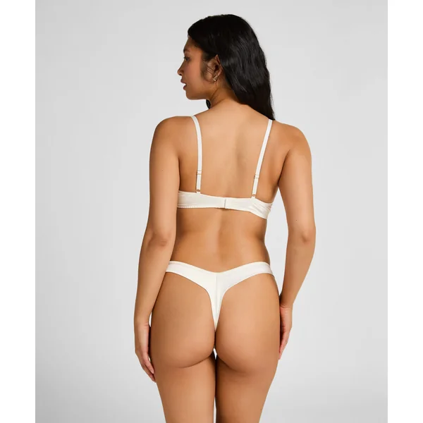 String Taille Haute Britt - Blanc