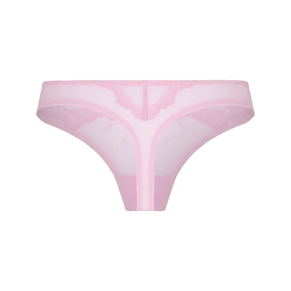 String Taille Haute Camellia - Rose