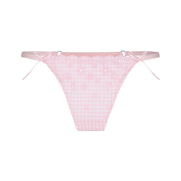String taille haute Gaia - Rose