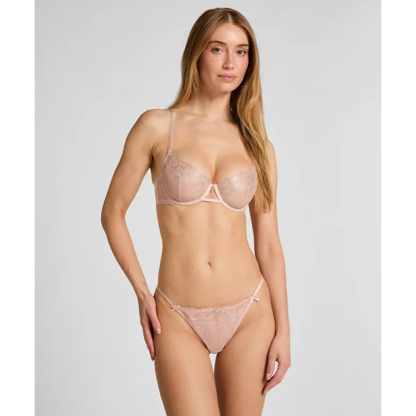 String taille haute Hollie - Rose