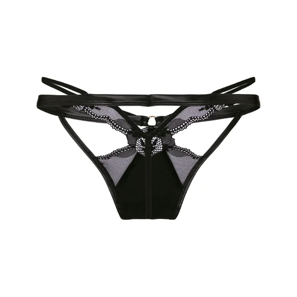 String taille haute Ilenia - Noir