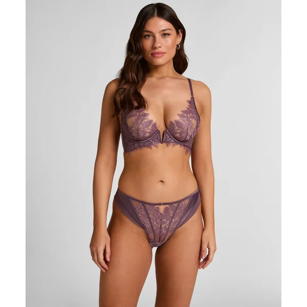 String Taille Haute Malou - Violet