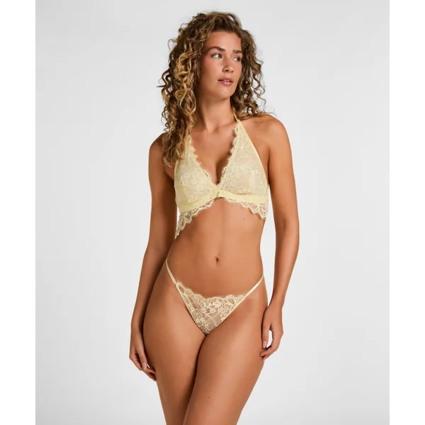 String Taille Haute Prina - Jaune