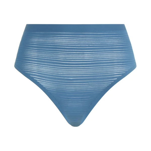 String taille haute Softstretch Stripes Bleu Jeans
