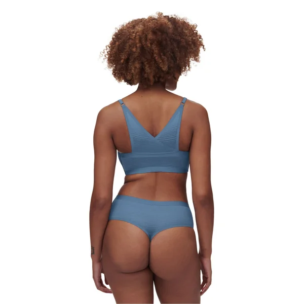 String taille haute Softstretch Stripes Bleu Jeans