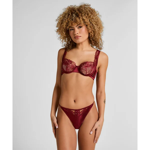 String échancré Catherine - Rouge