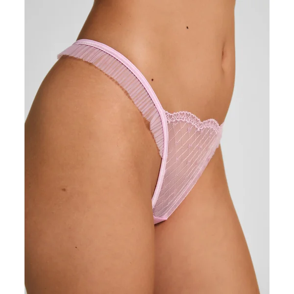 String échancré Cordelie - Rose