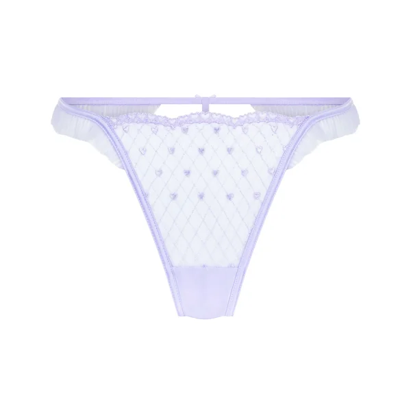 String échancré Cordelie - Violet