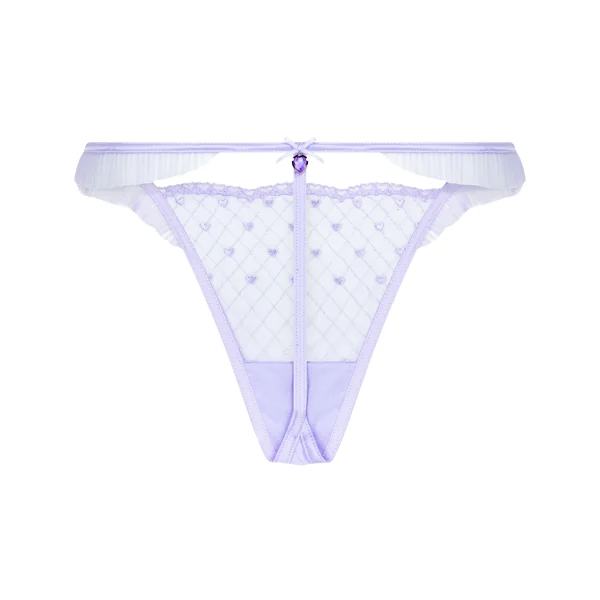 String échancré Cordelie - Violet