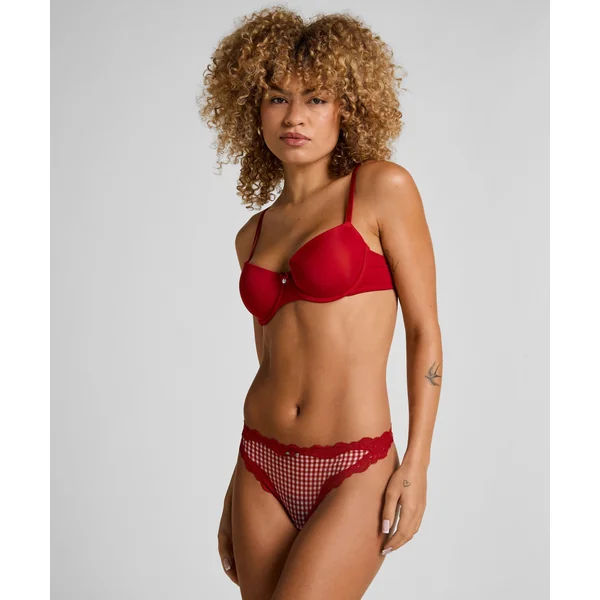 String échancré Liz - Rouge