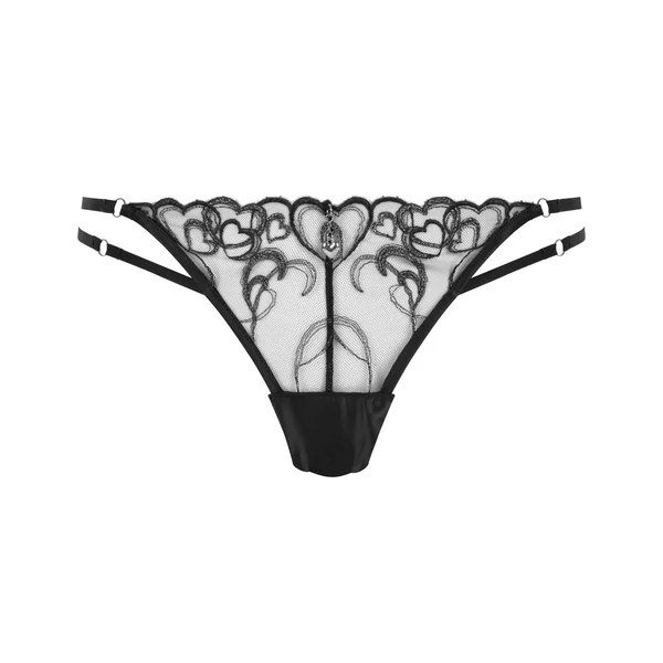 String Échancré Scarlett - Noir