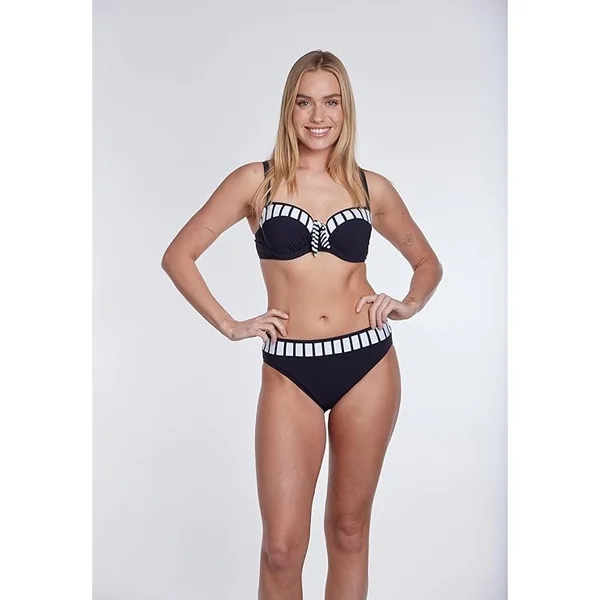 Sunflair - Bikini rembourré avec boucle et culotte haute E Bleu Nuit 14