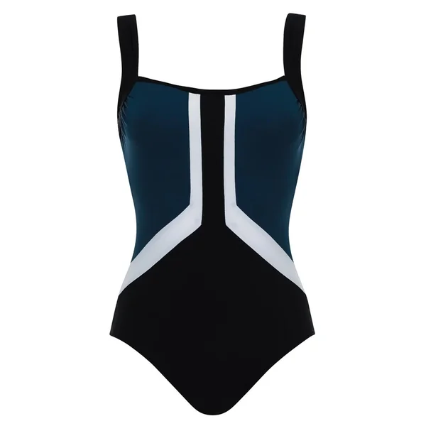 Sunflair - Maillot une pièce shapewear avec bretelles amovibles ajustables F Noir 18