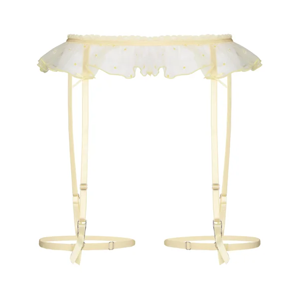 Suspenderbelt Flora - Jaune
