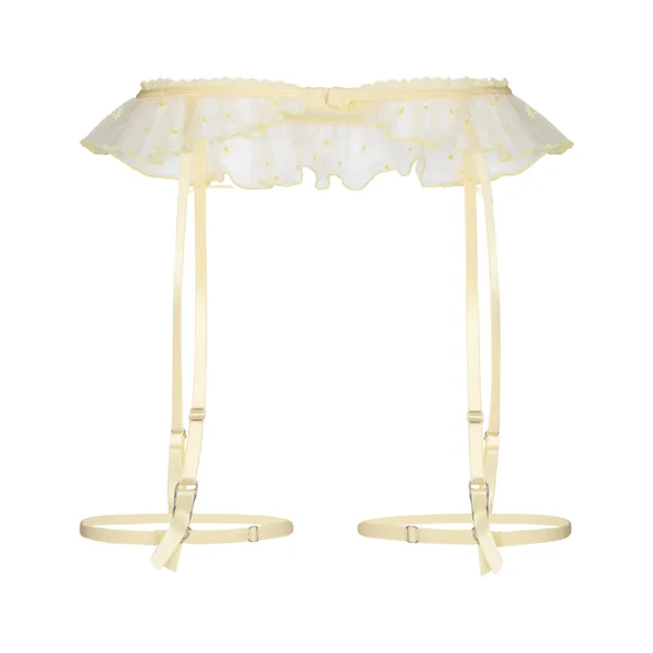 Suspenderbelt Flora - Jaune