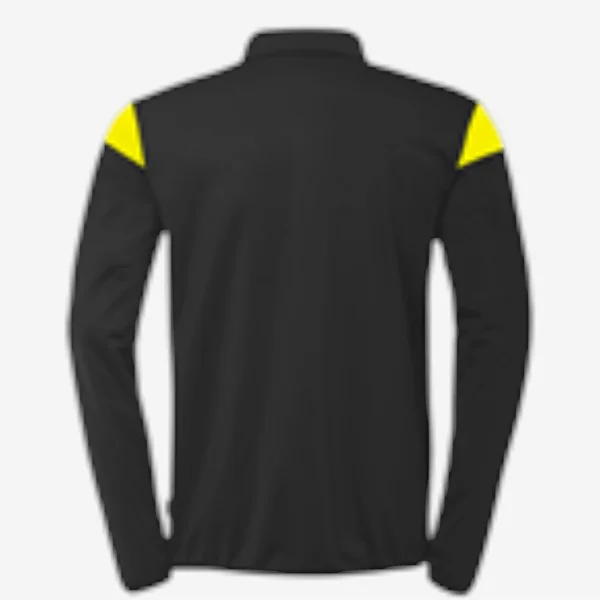 Sweat Shirt football Uhlsport Enfant - Squad27 1/4 Noir/Jaune