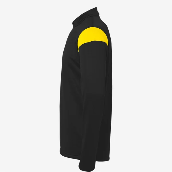 Sweat Shirt football Uhlsport Enfant - Squad27 1/4 Noir/Jaune