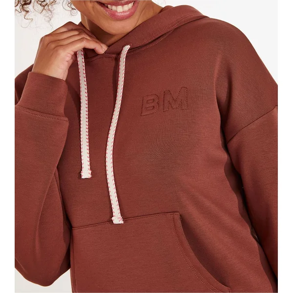 Sweat à capuche Brooks Bayjoy Chocolat LOY98