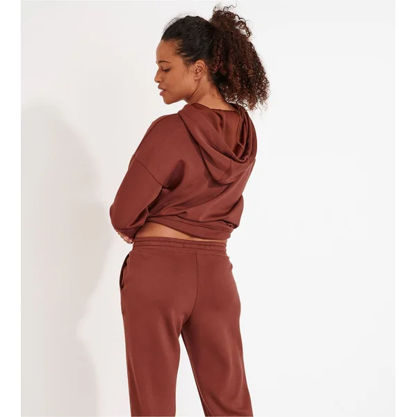 Sweat à capuche Brooks Bayjoy Chocolat LOY98