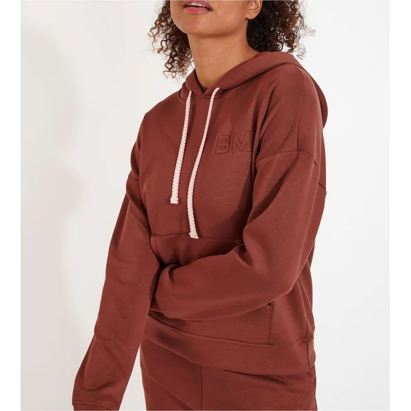 Sweat à capuche Brooks Bayjoy Chocolat LOY98
