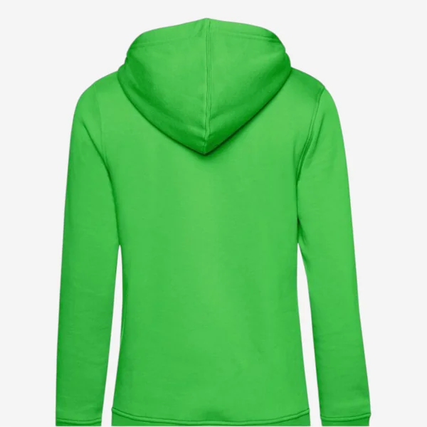 Sweat à capuche femme B&C - Organic Vert Pomme