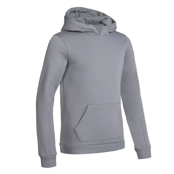 Sweat à capuche training Enfant Kipsta - Club 500 gris