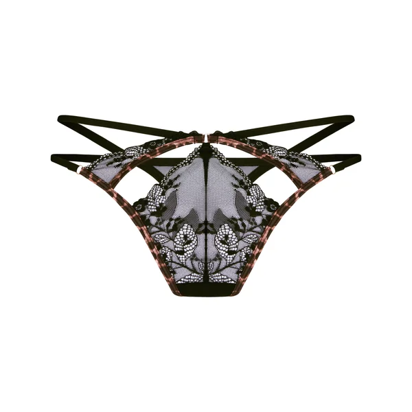 Tanga Highleg Tasha - Noir