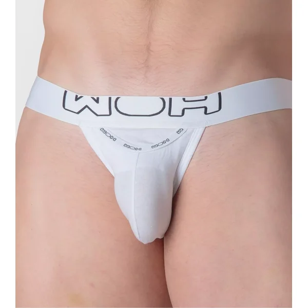 Tanga homme ceinture large Sexy Fun Blanc