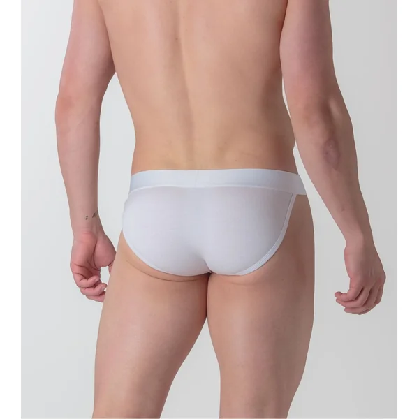 Tanga homme ceinture large Sexy Fun Blanc
