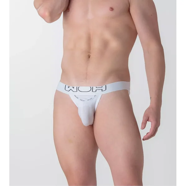 Tanga homme ceinture large Sexy Fun Blanc