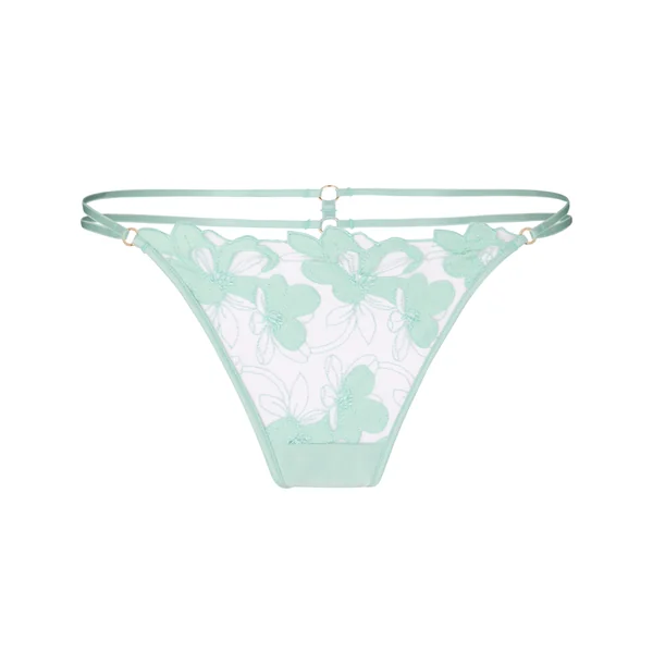 Tanga Taille Haute Beatrice - Vert