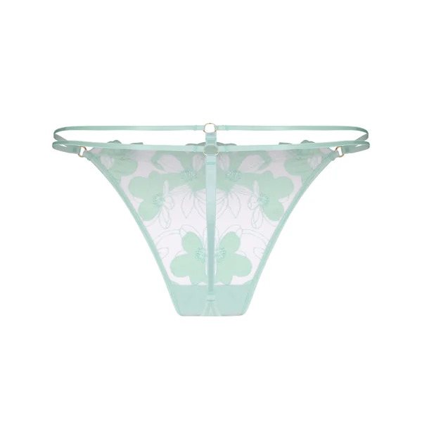 Tanga Taille Haute Beatrice - Vert