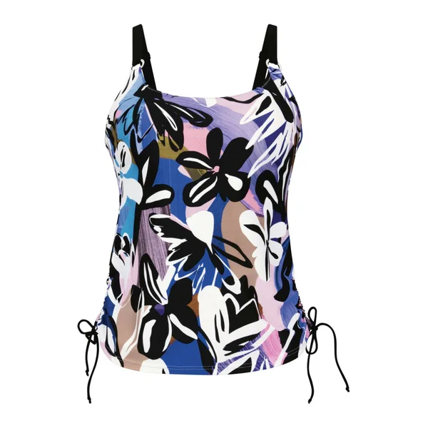 Tankini imprimé Yara Noir