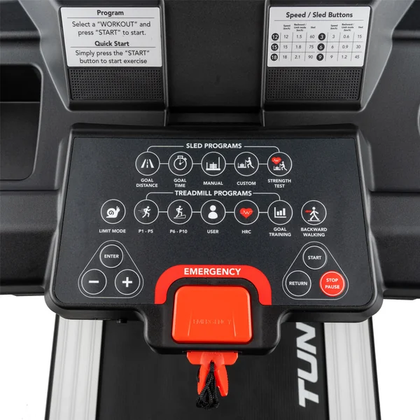 Tapis de course cardio-training Tunturi - TR30 Core Noir