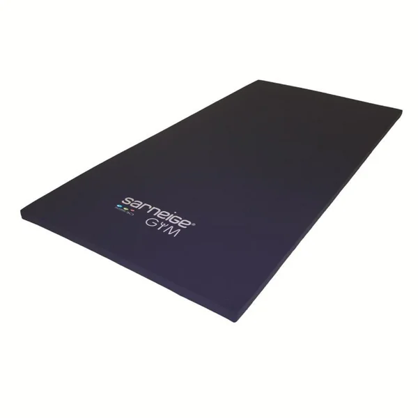 Tapis de gymnastique 200x100x4 cm Sarneige - Houssé solo gris