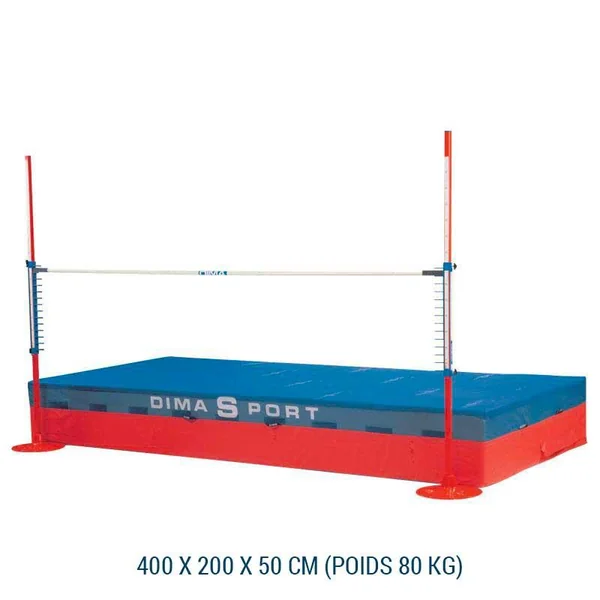 Tapis de saut Dimasport 400x200x50 cm - Monobloc