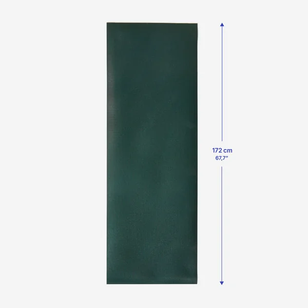 Tapis de yoga doux épaisseur 4mm, vert fonce