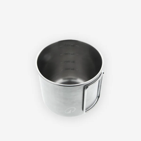Tasse 500 acier inox 0,4L, pour la randonnée et le camping.