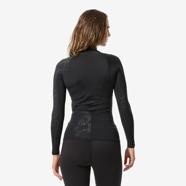 Tee shirt anti uv manches longues femme, 900 Lou Eclipse noir