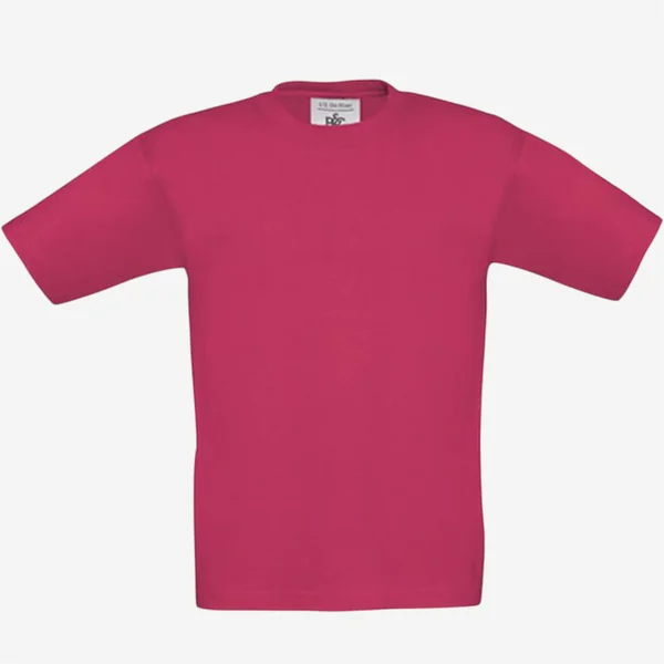Tee shirt manches courtes enfant B&C - 190 Rose