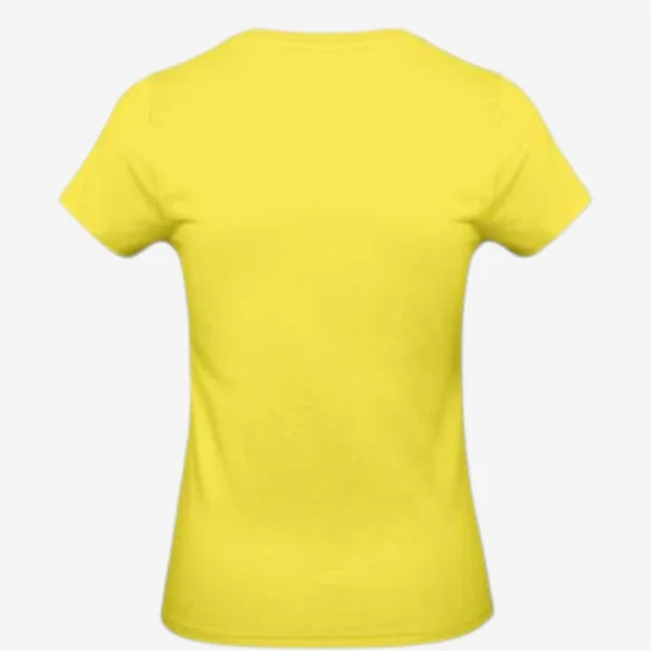 Tee shirt manches courtes femme B&C - 150 Jaune