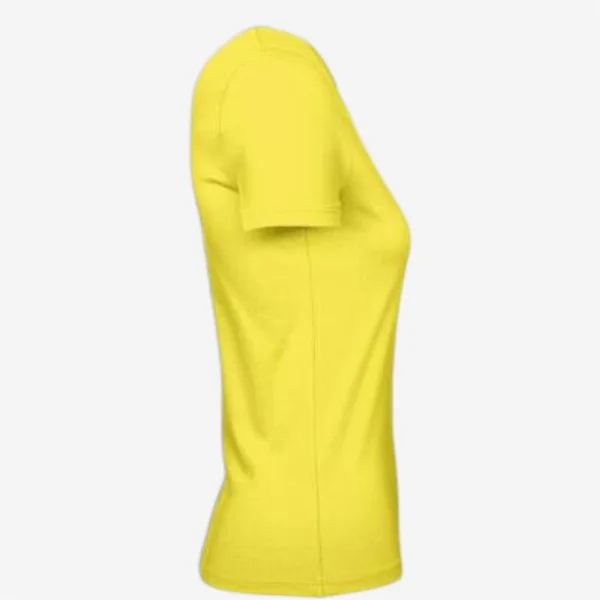 Tee shirt manches courtes femme B&C - 150 Jaune