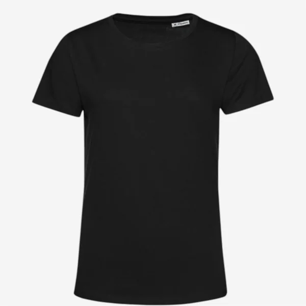Tee shirt manches courtes femme B&C - Coton Organic Noir