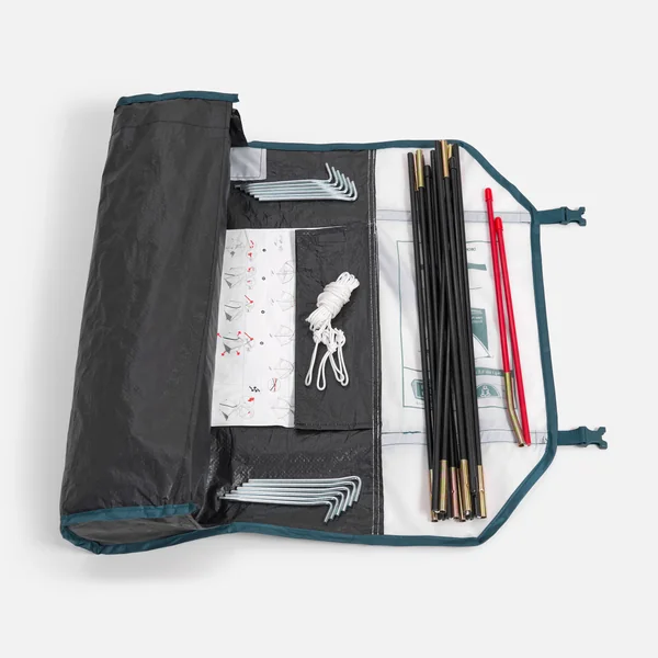 Tente de camping 2 places, MH100 Fresh & Black