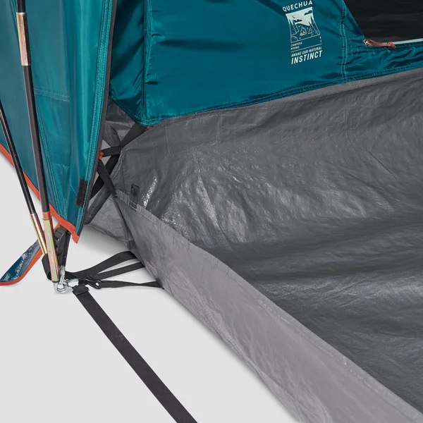 Tente de camping 4 places 2 chambres, Arpenaz 4.2