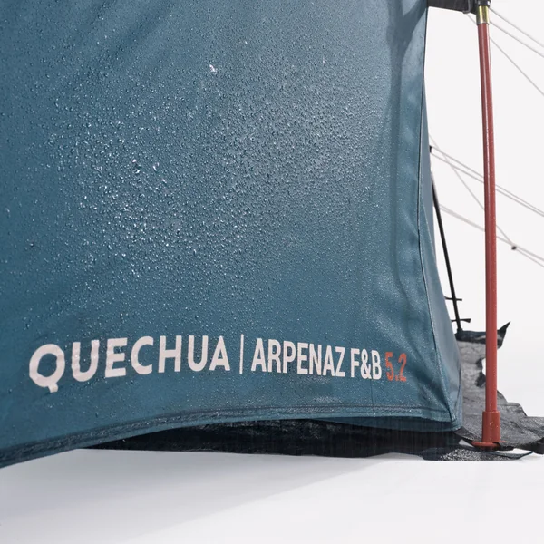 Tente à arceaux de camping - Arpenaz 5.2 F&B - Bleu - 5 Personnes - 2 Chambres