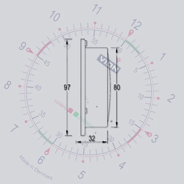 Thermomètre - Hygromètre VION diamètre 97 MM