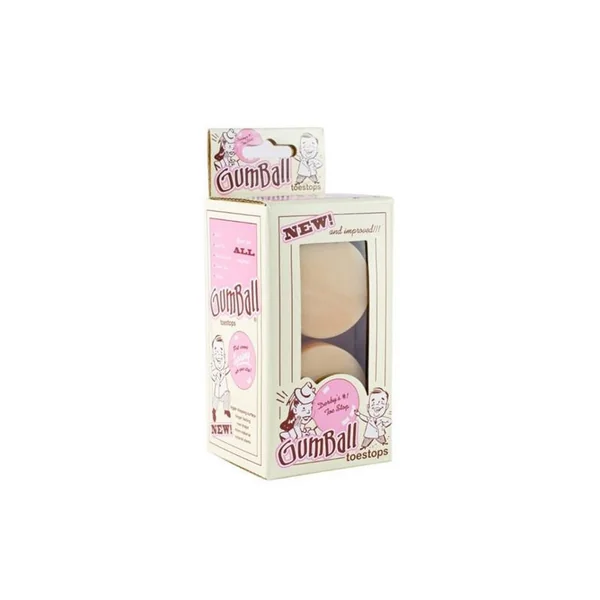 Toes Stop Roller GUMBALL TOESTOPS Toestop Short - 17mm Natural