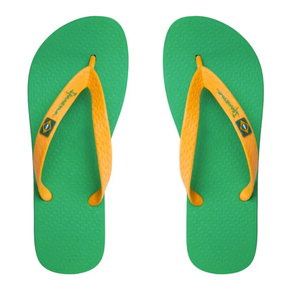 Tongs Class Brazil Jaune/Vert Brésil
